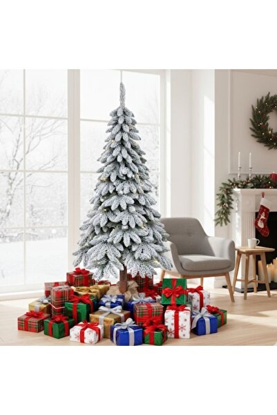 BuHa Brad artificial Canadian Frost, 210 cm, trunchi inalt din lemn 100% FSC,...