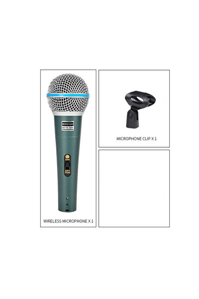 Choice1 Without Cable Microphone Beta 58A Same Model Wired Microphone Super C...