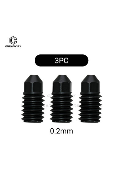 choice2 0.2mm Nozzle-3pcs 0.2-0.8MM Hardened Steel Nozzles for Lab A1/A1 mini...