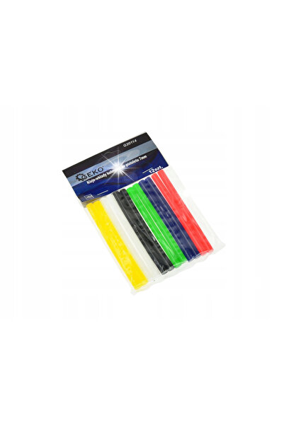 Gekoahşap Adeziv siliconic pentru lipire la cald, colorat, 7mm, 12 bucăți, 10cm