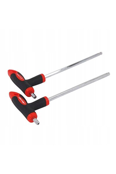 neilsen Set de șurubelnițe Torx și hexagonale cu mâner în formă de T, în carcasă