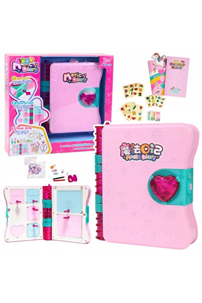 LeanToys Jurnal secret, Jurnal cu lacăt, Caiet, Cutie cu lacăt și cheie, Acce...