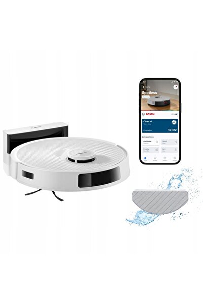 Boschen Bosch Spotless Bcrc1W 11 000 Pa Smart Vision Robot de curățare alb