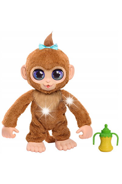FurReal Peanut, Maimuța Jucăușă, Jucărie Interactivă 38 cm