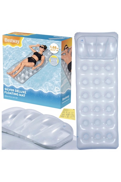 BESTWAY KUAFÖR & GÜZELLİK SALONU Saltea gonflabilă confortabilă pentru piscin...