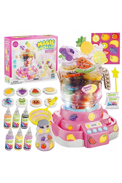 NO BRAND Set creativ DIY pentru copii: Figurine din gel, jucărie magică cu ap...