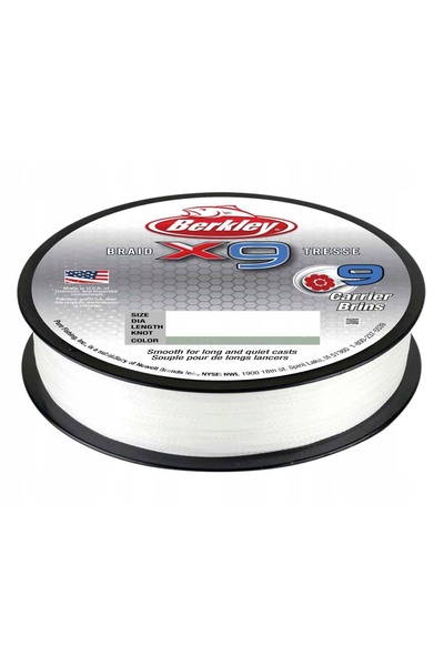 NO BRAND Berkley X9 Braid Crystal 0.43mm 150m 59,7kg 1 buc.