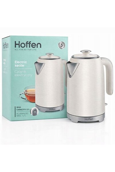 NO BRAND Hoffen 1.7 L Fierbător electric Crem Deschis