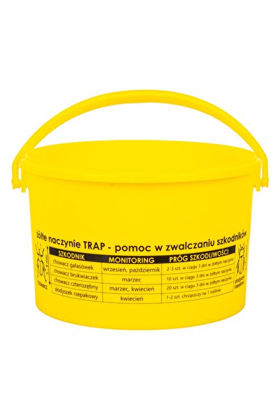 NO BRAND Set complet Canola pest yellow dish + suport imprimat și grilă