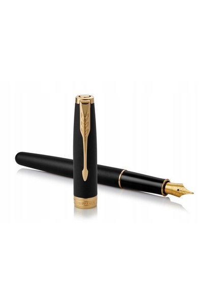 NO BRAND Stilou Parker Sonnet Negru Mat Gt (m) cu gravură