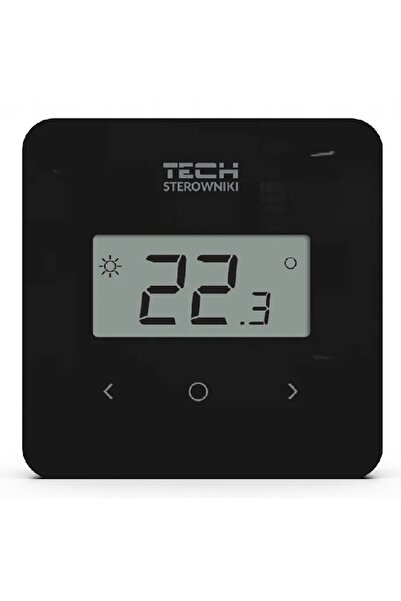NO BRAND Tech Termostat de cameră cu cablu R-12b NEGRU kc5931