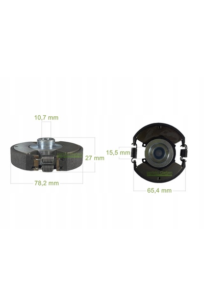 NO BRAND Ambreiaj pentru motor în 2 timpi Bh55 Bh65 Bs65Y / 43595 pentru moto...