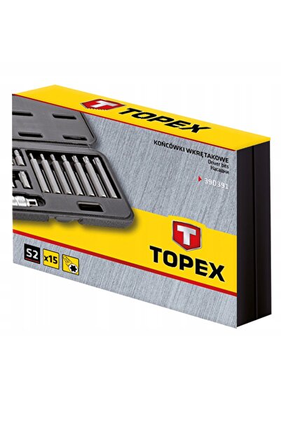 NO BRAND Set de biți Torx 15 bucăți Topex 39D3