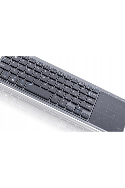 NO BRAND Tastatură wireless Tracer Membrane gri US Qwerty