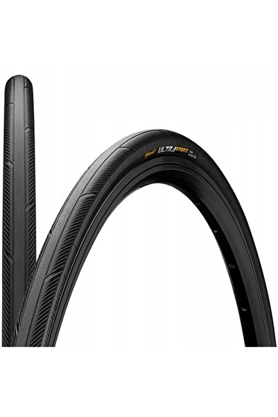 Continental Anvelopă Ultra Sport III PureGrip 700 x 32C negru cu sârmă 430 g