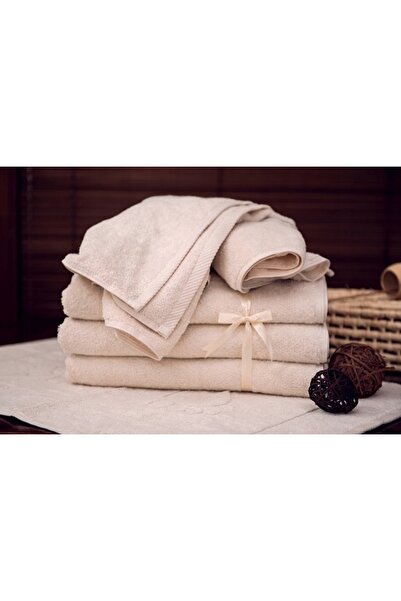 NO BRAND Tuva Home Set de 3 prosoape din bumbac ecru 450Gsm 100X200Cm