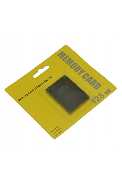NO BRAND Card de memorie 128 Mb pentru consolă Ps2 Negru