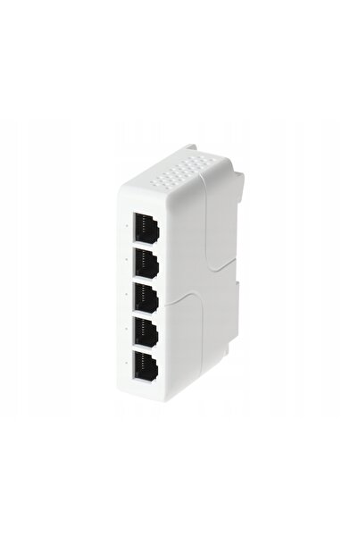 NO BRAND Switch PoE / Extensor Spt-Poe/4-Poe-Din-E 5 Porturi Delta Network