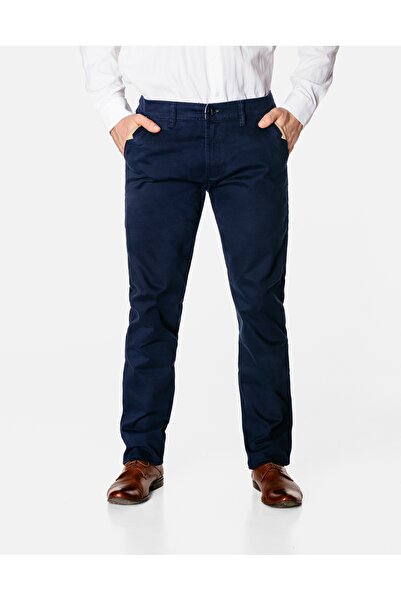 NO BRAND Pantaloni chino eleganți din bumbac pentru bărbați, stil business ca...