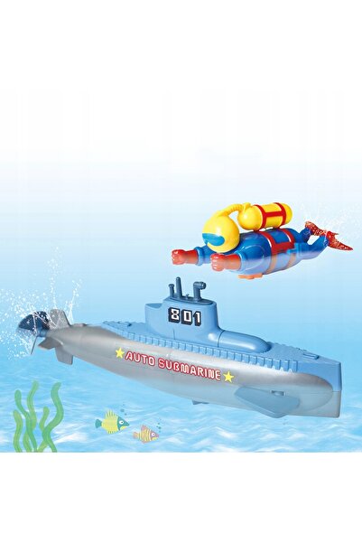 NO BRAND Jucărie subacvatică tip submarin pentru cadă și piscină