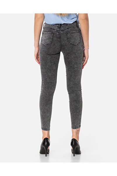 NO BRAND Blugi Rurki Push-Up de damă cu talie înaltă, elastici 3822-3 28
