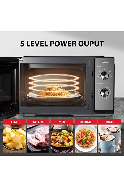 NO BRAND Cuptor cu microunde Toshiba Mm2-Em20Pf(Mb) |   800W |   Cuptor cu mi...
