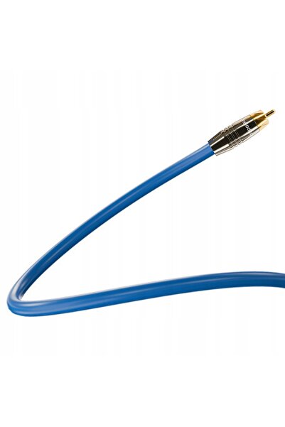 NO BRAND Melodika Sbcx07 Sky Blue Cablu Coaxial RCA - RCA 0,75m