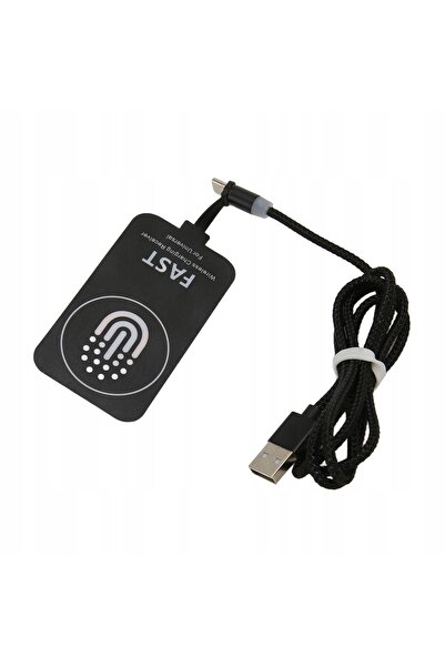 NO BRAND Adaptor USB Tip C pentru încărcare wireless inductivă 5V