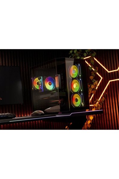 NO BRAND Krux Empero Argb Negru Carcasă PC Midi Tower