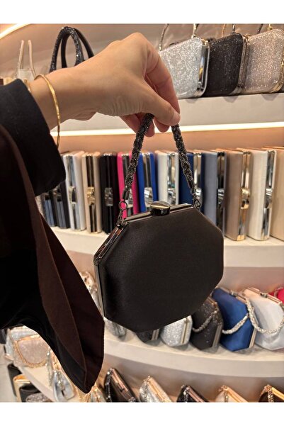 H&D COLLECTİON Γυναικεία βραδινή τσάντα με λουράκι αλυσίδας (ΕΝ 20 ΜΗΚΟΣ 14 ΕΚ.)