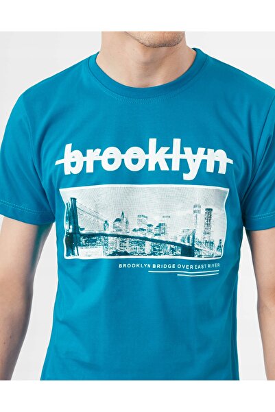 NO BRAND Tricou bărbătesc Brooklyn 10 3XL