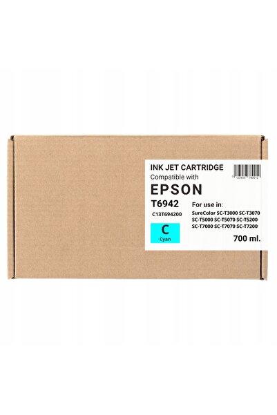 NO BRAND Cerneală nouă T6942 Cyan pentru EPSON SureColor SC-T3000 SC-T3070 SC...