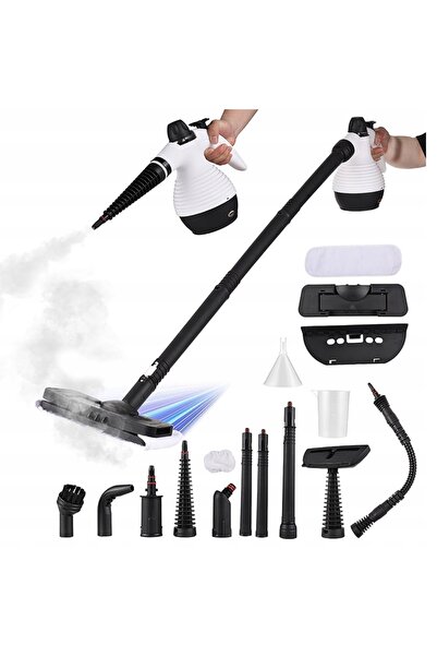 NO BRAND Curățător cu aburi, mop cu aburi 1050W 55 PSI+, set de accesorii