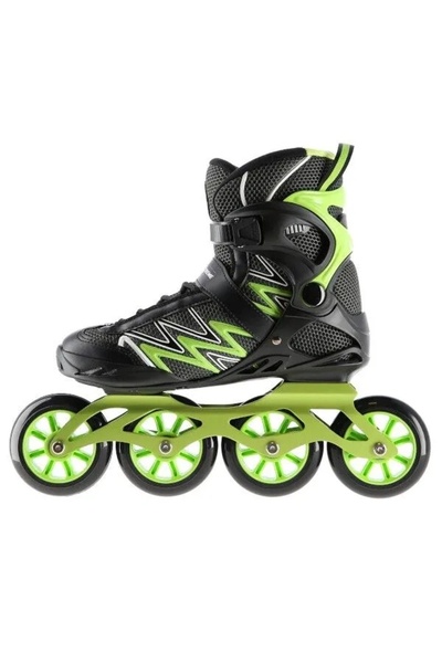 NO BRAND Patine cu rotile Nils Extreme Na8660 Negru/Verde Mărimea 41