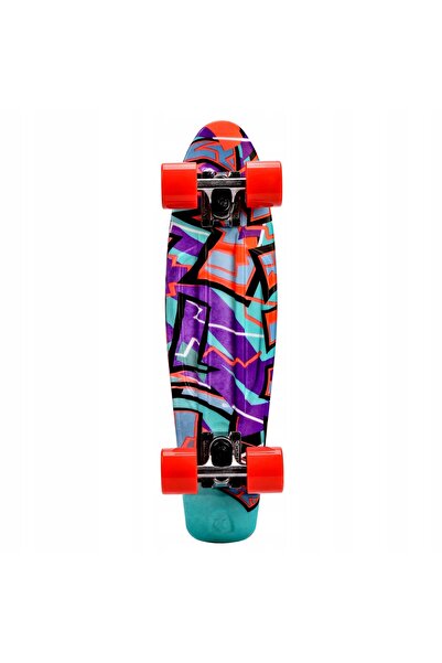 Meteor Skateboard fishka fishboard skate pentru copii placă 100 kg roți 60mm