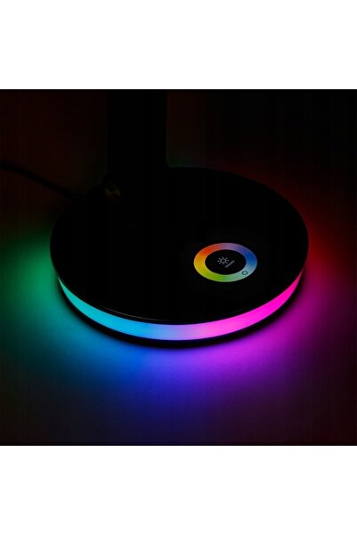 NO BRAND Lampă de birou LED LCD RGB, lampă de veghe pentru birou, ceas deștep...
