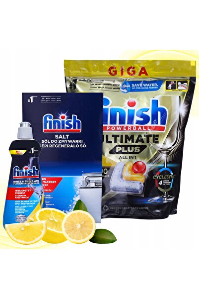 NO BRAND Finish Pachet pentru mașina de spălat vase Ultimate Plus Tablete 90 ...