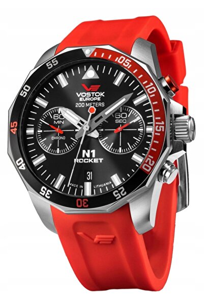 NO BRAND Ceas de mână bărbătesc Vostok Europe 6s21-225a707 curea neagră
