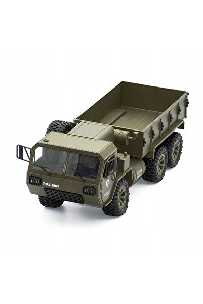 NO BRAND Mașină militară telecomandată 6x6 de 48 cm