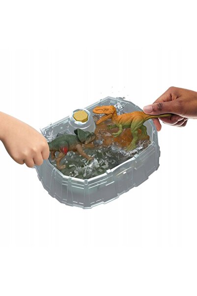 NO BRAND Dinozaury Jurassic World Pachet de Luptă Dino Reveal cu Schimbare de...