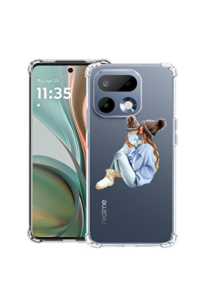 bestcase ®   Αντικραδασμική Θήκη Husa για Realme 16 Pro 5G, Μαμά Κορίτσι με Α...