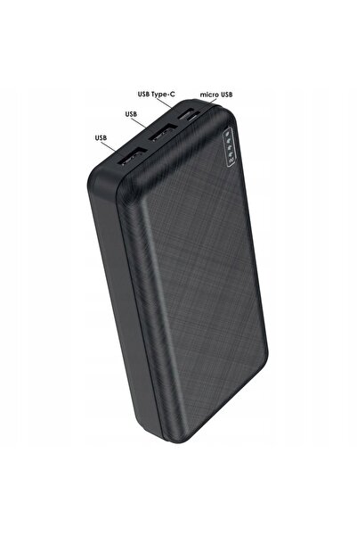 NO BRAND Powerbank Extremestyle 20000 Mah Negru