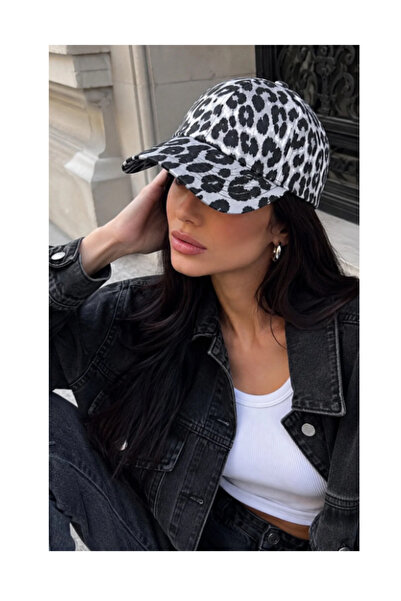 Makro Optik Leopard Patterned Baseball Cap