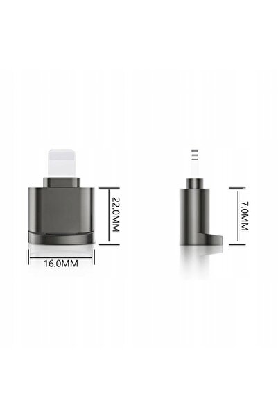 NO BRAND Cititor de carduri Micro SD - versiune pentru iPhone, iPad (Lightning)