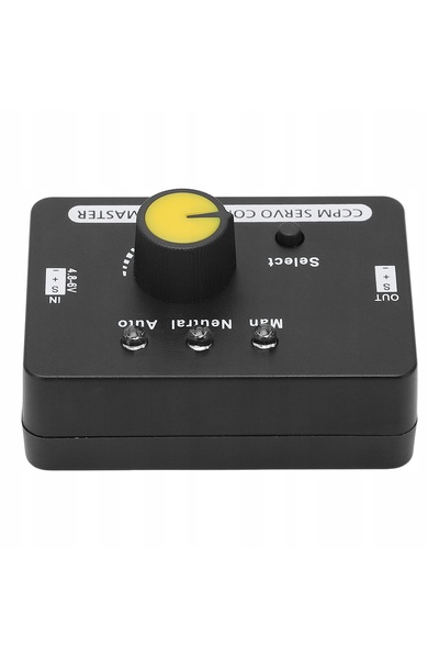 NO BRAND Tester pentru servomotoare de modelism RC, controlat prin MCU, 2 buc.