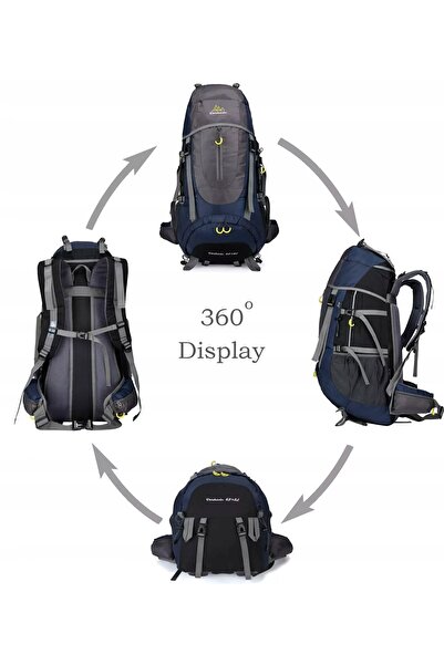 NO BRAND Doshwin 178 Rucsac turistic 61-80 L Albastru 65 +5 L