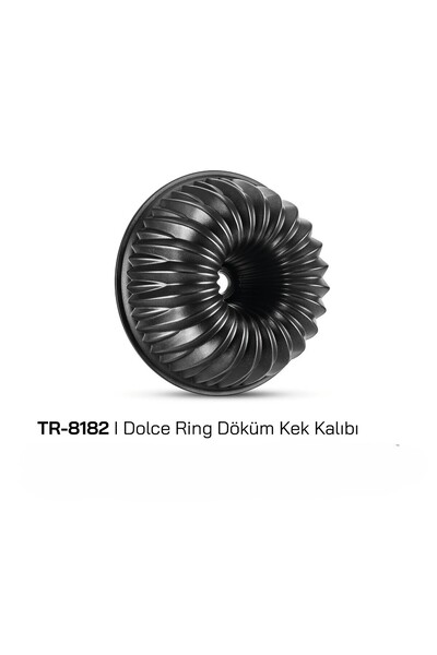 AROW Dolce Ring Black Cast Cake Mold