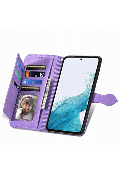NO BRAND Husă din piele cu magnet pentru Samsung Galaxy A54 5g - Elegantă și ...