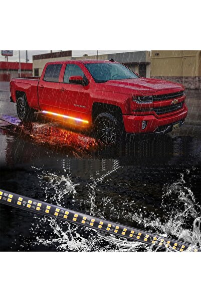 NO BRAND 2El. Bandă LED de 178cm pentru sub lumini auto, bandă luminoasă tip ...