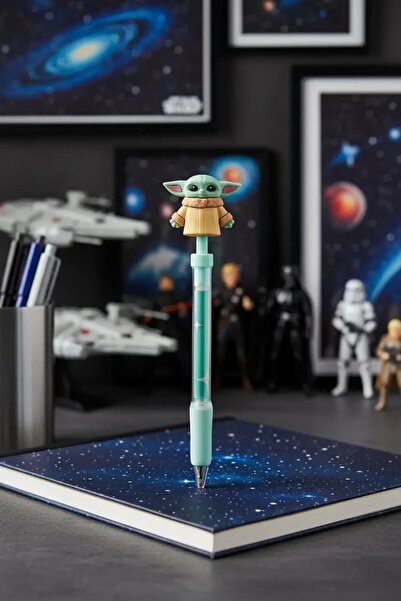 Star Wars Lisanslı Figürlü Jel Kalem 0,5 mm – Siyah Mürekkepli